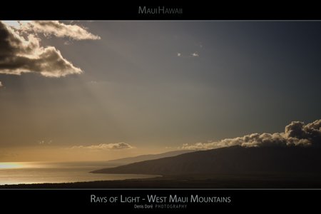 Maui Hawaii Sunset Posters